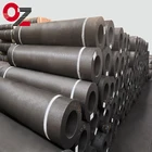 graphite electrode UHP 400mm 500mm Length 2100mm With Nipples For arc Furnace for metal making factory