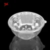 Small clear plastic clamshell cake box Clear Hinged Plastic Square Container
