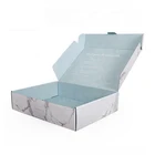 Custom Offset Printing Cardboard Paper Packaging Box for Clothes,Fancy Clothes T-shirt Garment Corrugated Packaging Box