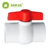 Hot Sale 3/4 PVC Ball Valve Sanitary Pipes Fittings