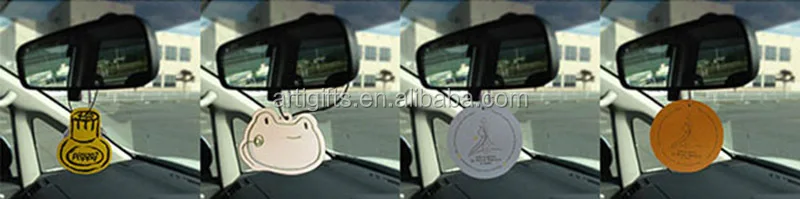 Custom Scent Paper Car Air Freshener With Custom Logo Printing