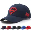 2019 New Letter Superman Cap Casual Outdoor Baseball Caps For Men Hats Women Snapback Caps For Adult Sun Hat