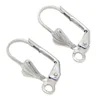 10PCS Fine Jewellery Components Genuine 361L Stainless Steel Handmade Beadings Findings Earring Hooks Leverback Earwire Fittings