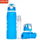 Wholesale 1L BPA Free Silicone Drink Bottle With Carbon Filter