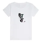 Short Sleeve Breathable Kids Boys Letter Printing T Shirt