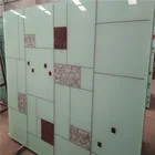 top quality marble pattern decorative glass price