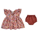 H4801/New arrival! Stylish Little Girls Clothing Sets