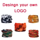 Top Quality Seamless Multifunctional Tubular Bandana Headwear With Custom Printed