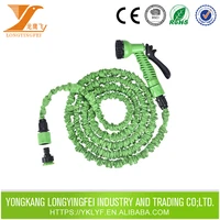 Expanding Hose Green Flexible Safe Polyurethane