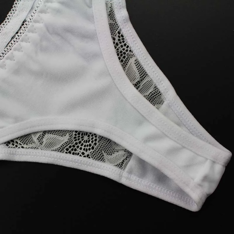 Stock 2016 New brand diamond Ice silk transparent panties everyday women's clothing intimates cotton women briefs sey girls unde