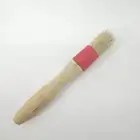 Simple style Maximum Bristle Retention wooden handle round chalk paint brush with quality