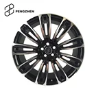 Gloss Black Color And Machine Face Forged Aluminum 20 inch suv rims for upgrade car Range Rover Velar