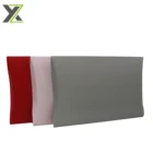 Custom PMS red pink grey pillow packaging box for clothes scarf gift