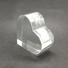 Hand Made Hot Sale Heart Shape Crystal Blank Glass Paperweight for Wedding Favors