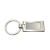 Premium luxury no minimum plain zinc alloy metal korea style keychain,sublimation photo frame blank keychain metal