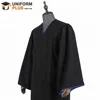 Wholesale USA high school uniform black graduation gown
