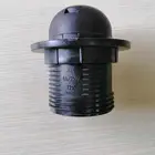 Screw European Lampholder E14 E27 Full Tooth Plastic 006A European Plastic Lampholder