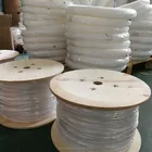 PTFE teflon plastic white tube /colorful thin piping