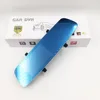 2017 new hot selling 5inch HD dual lens car dvr rear view camera car rearview mirror