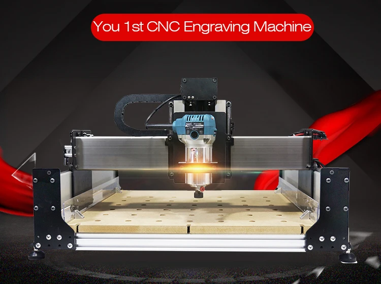 CNC 120*120cm big working area CNC engrave router machine for wood 3D engraving