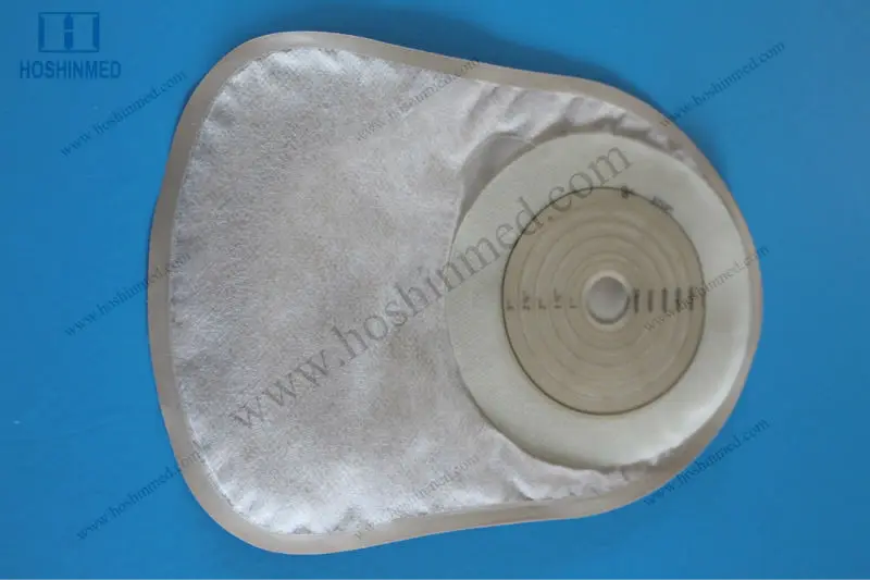 One part / one piece / one system open colostomy bag ostomy Bag