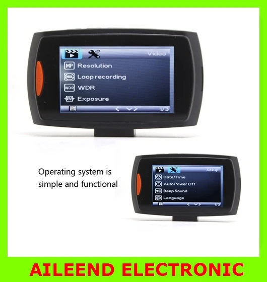 G30 Night Vision Car DVR 1080P 170 Degrees Car Recorder Glass Lens Car Camera DVR Recorder Novatek 96650 With h.264 2.7" Lcd