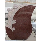 Import Good Stone Best Style India Red Granite Headstone