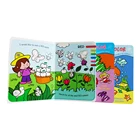 Waterproof Magic Color Water Sensitive Ink Hardcover Board Book for Kids Book Printing