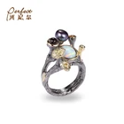 Antique Opal Stone 925 Sterling Silver Simple Finger Ring