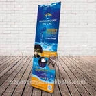 Adjustable American Type X Banner Stand For Trade Show