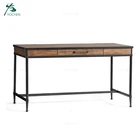 Reclaimed Wood Standing Desk Hallway Console Table