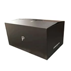 B flute black matte strong carton moving box New Design Custom Logo CMYK Print Paper Toner Cartridges Packaging Box