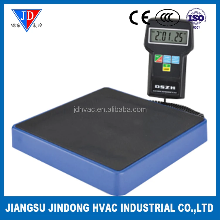 Refrigerant charging, electronic refrigerant charging scale rcs-7020