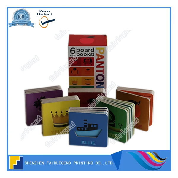 hot sale die-cutting kids board book printing