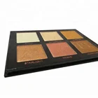 2018 Imported wholesale private label highlighter makeup palette