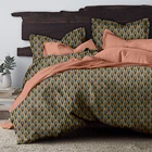 Custom printing design 100% organic bedding linen for all ages