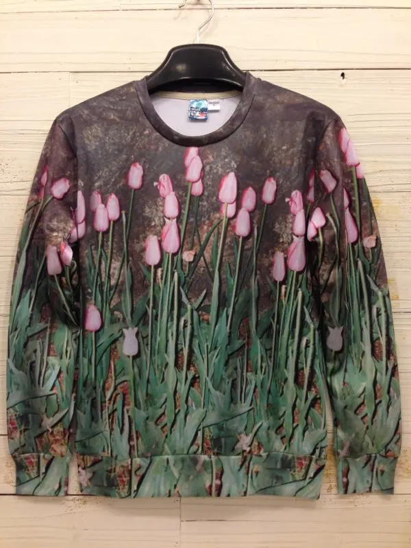 3D digital print fashion men's sweatshirts