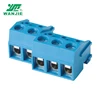 Good service and powerful WANJIE PCB screw high quality double level type terminal blocks(WJ332K-5.0)