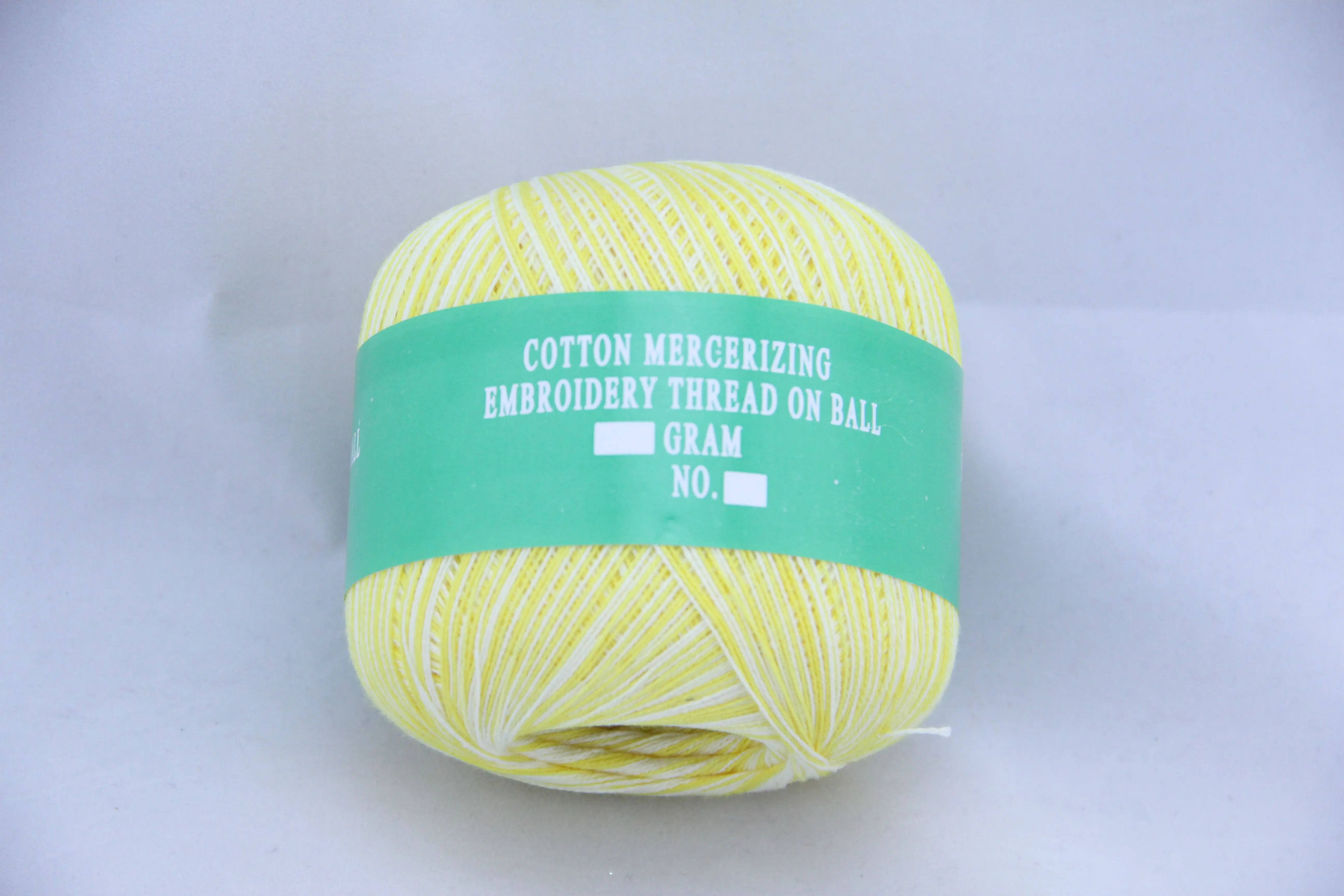 China manufacturer embroidery yarn Customized