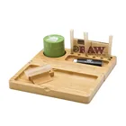 Backflip customize cheap Magnetic Bamboo Rolling Tray