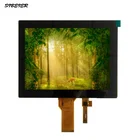 LVDS interface 8" tft lcd panel 1024*768 capacitive touch panel ips all view 500cd/m2 for industrial project