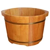 bathroom small used japanese wooden foot soak tub with best quality