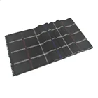 High Quality Polyester Viscose Silk Woven Jacquard Brushed Scarf Muslim Hijab Custom Logo Soft Scarf