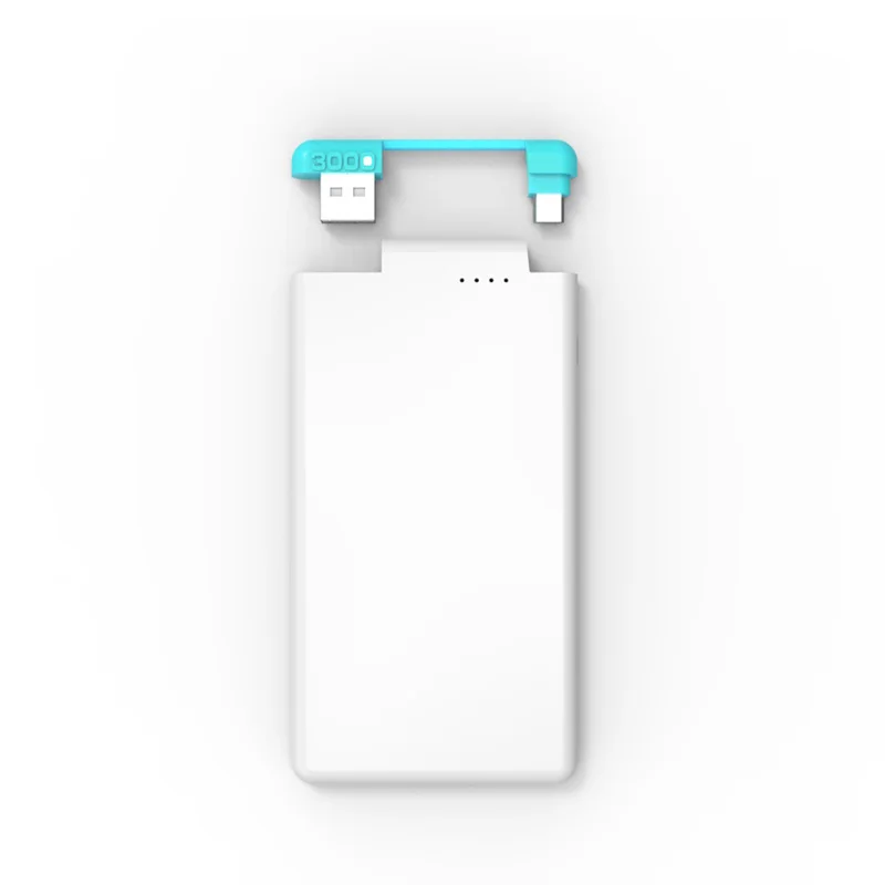 Ultra Thin Card Mobile Power Bank 3000mah Power Banks And USB Chargers,Mobile Power Supply - ANKUX.COM