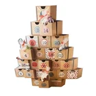 Cardboard Wholesale Advent Calendar Christmas