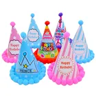 2019 wholesale Birthday ball cap for adult baby birthday party supplies