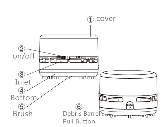 Cute Mini Desk Table Dust Keyboard Dust Vacuum Cleaner Sweeper Unique Small Vacuum Hand Held Sweeper For Home Office