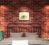 Modern style Stone brick design wall stickers wallpaper 3D brick wall paper Home