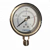 good price cheap stainless steel liquid water filled pressure gauge meter
