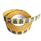 Factory Made Battery Sticker Label In Roll Custom Kraft Paper Adhesive Label Sticker